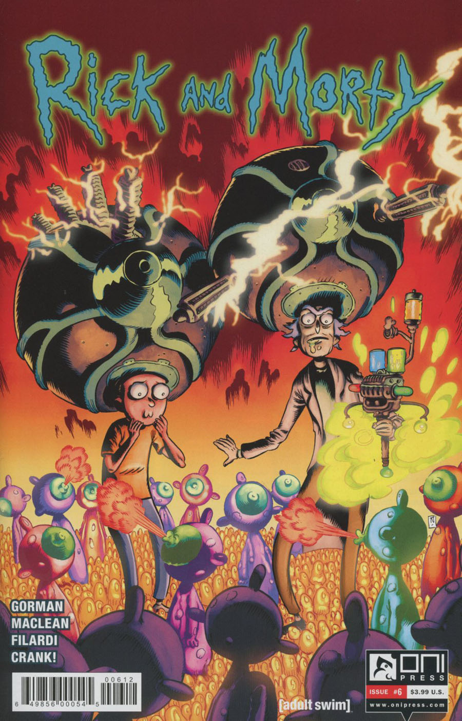Rick And Morty #6 Cover C 2nd Ptg