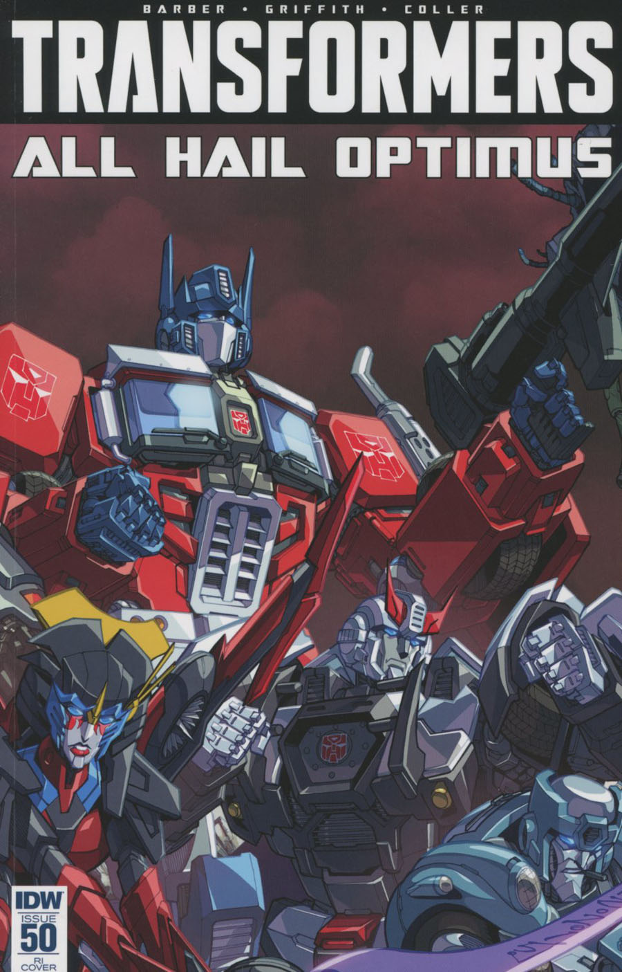 Transformers Vol 3 #50 Cover E Incentive Alex Milne Variant Cover