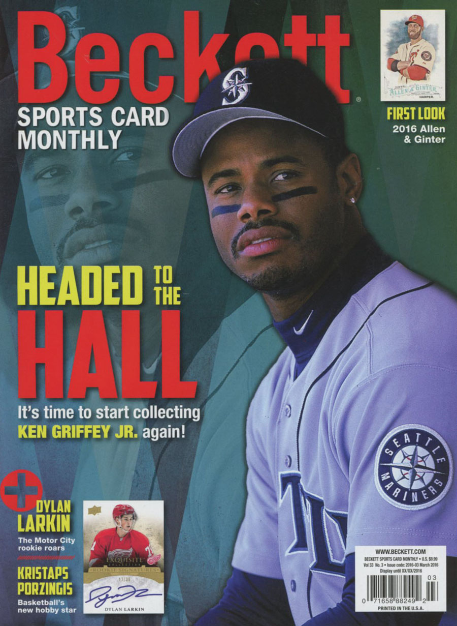Beckett Sports Card Monthly Vol 33 #3 Mar 2016
