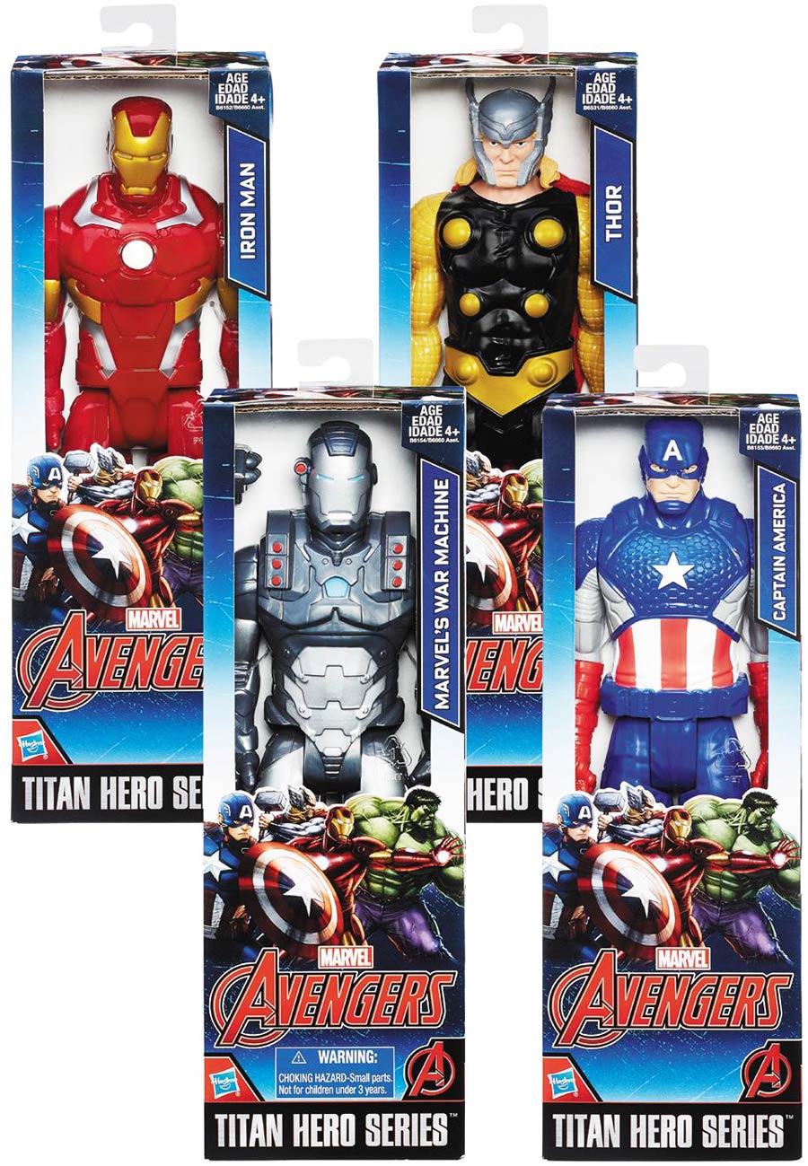 Avengers Titan Hero 12-Inch Action Figure Assortment Case 201602