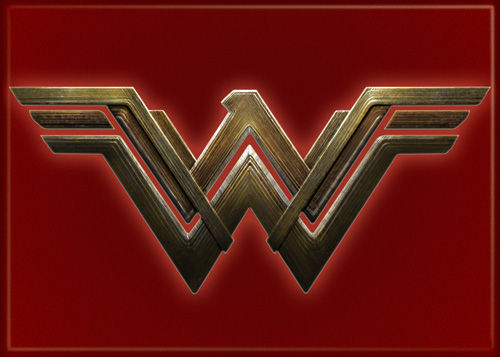 DC Comics 2.5x3.5-inch Magnet - Batman v Superman Dawn Of Justice Wonder Woman Logo On Red (71970DC)
