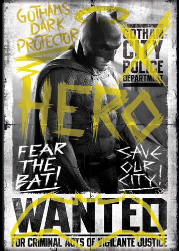 DC Comics 2.5x3.5-inch Magnet - Batman v Superman Dawn Of Justice Batman Fear The Bat (71982DC)