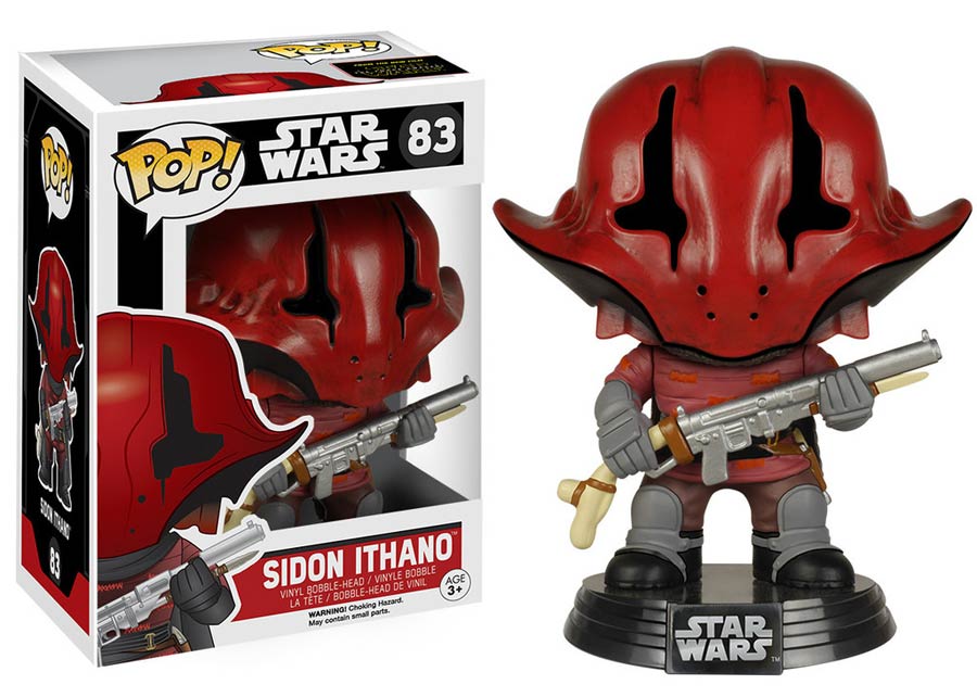 POP Star Wars 83 Episode VII The Force Awakens Sido Ithano Vinyl Bobble Head