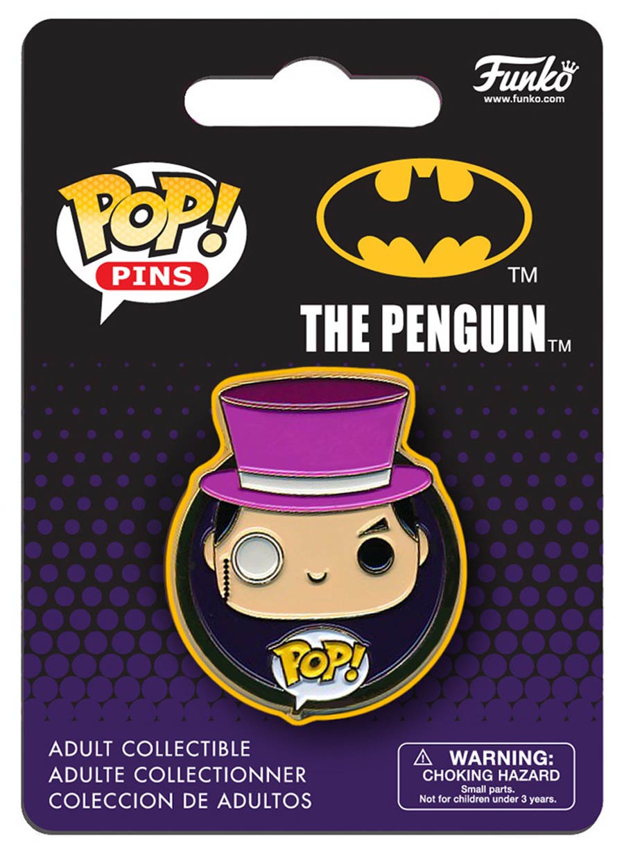 POP Pins 1.25-inch Enamel Pin - Penguin