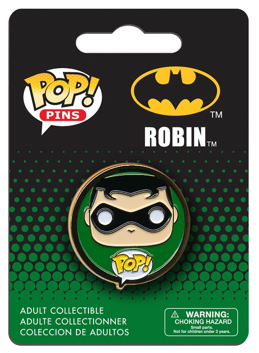 POP Pins 1.25-inch Enamel Pin - Robin