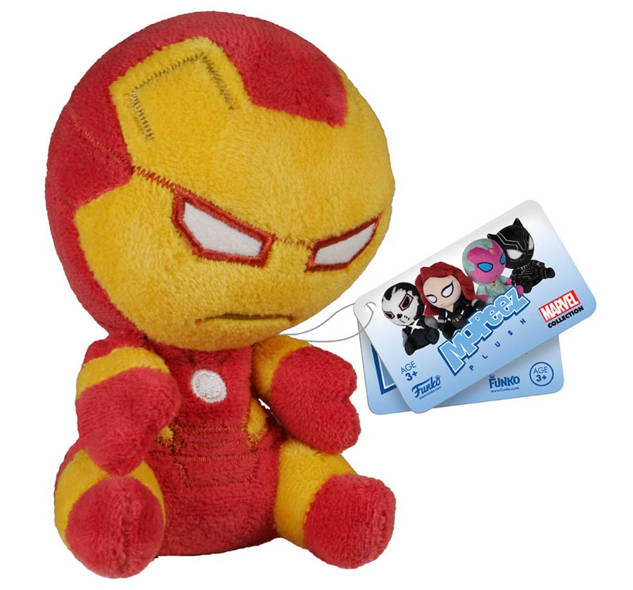 Mopeez Captain America Civil War Iron Man Plushie