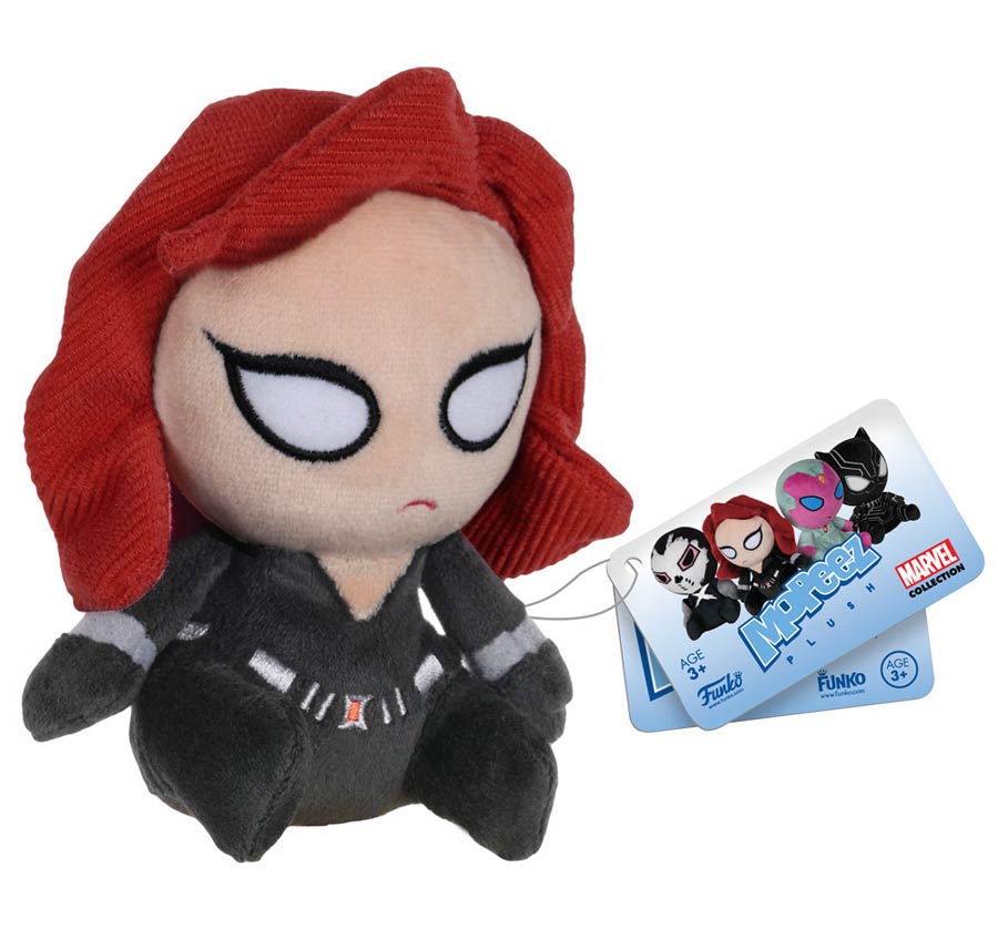Mopeez Captain America Civil War Black Widow Plushie