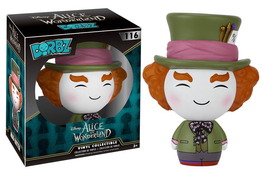 Dorbz 116 Alice In Wonderland Mad Hatter Vinyl Figure
