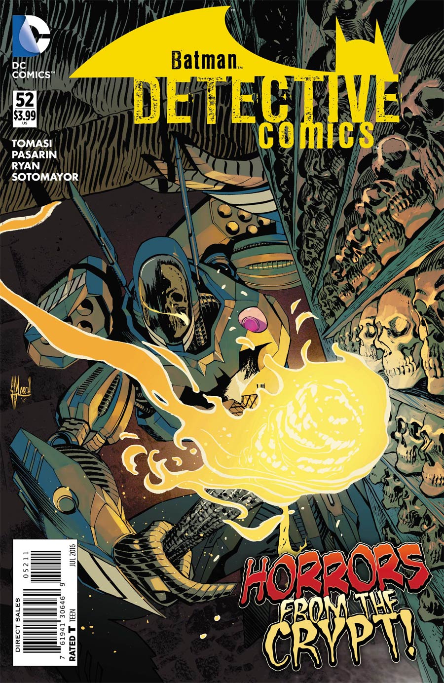 Detective Comics Vol 2 #52 Cover A Regular Guillem March Cover