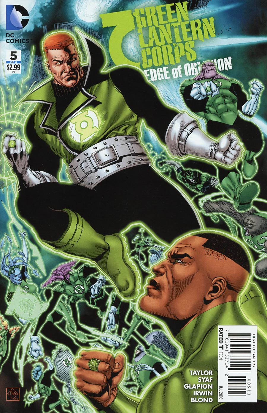 Green Lantern Corps Edge Of Oblivion #5
