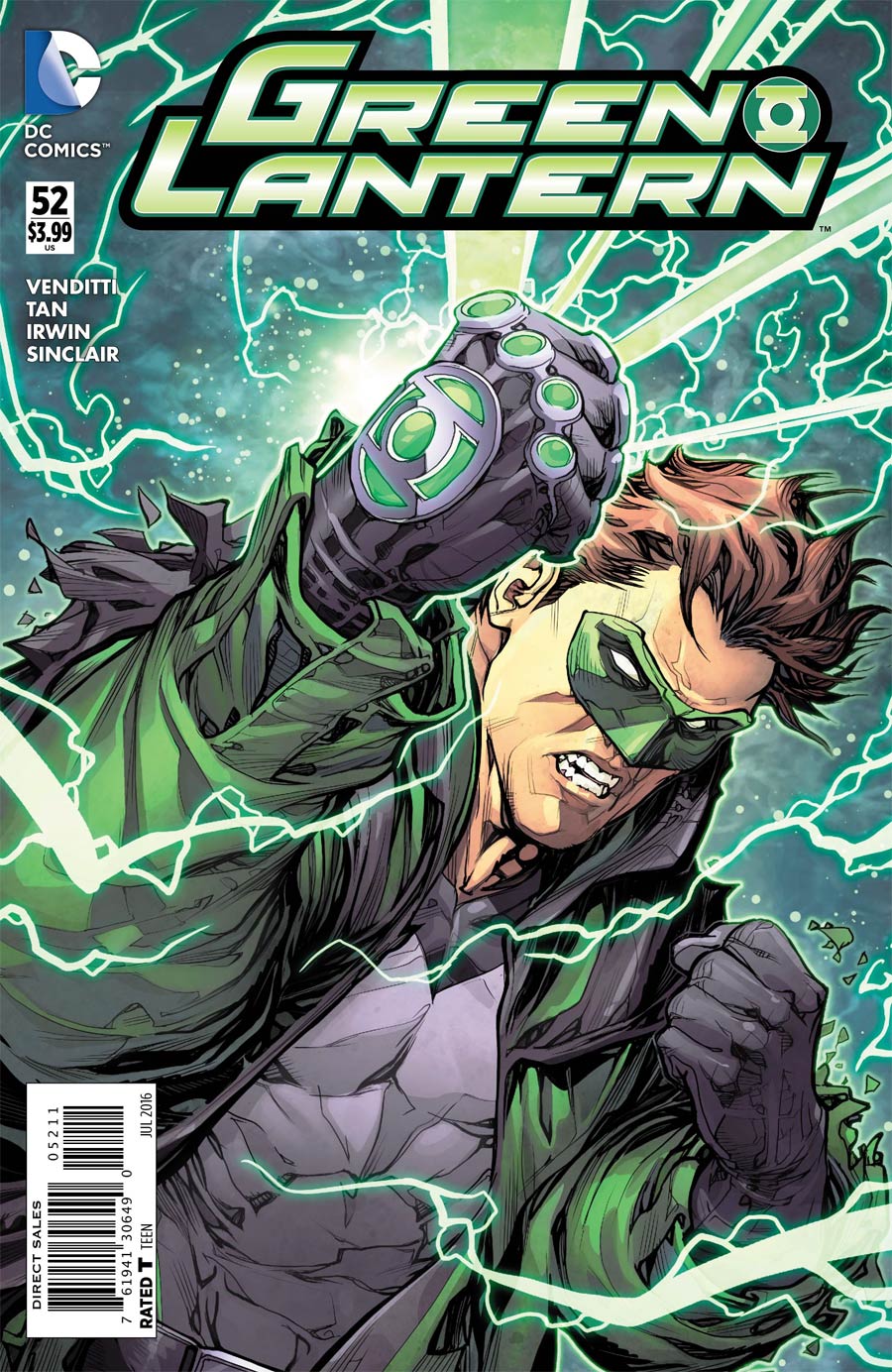Green Lantern Vol 5 #52 Cover A Regular Billy Tan Cover