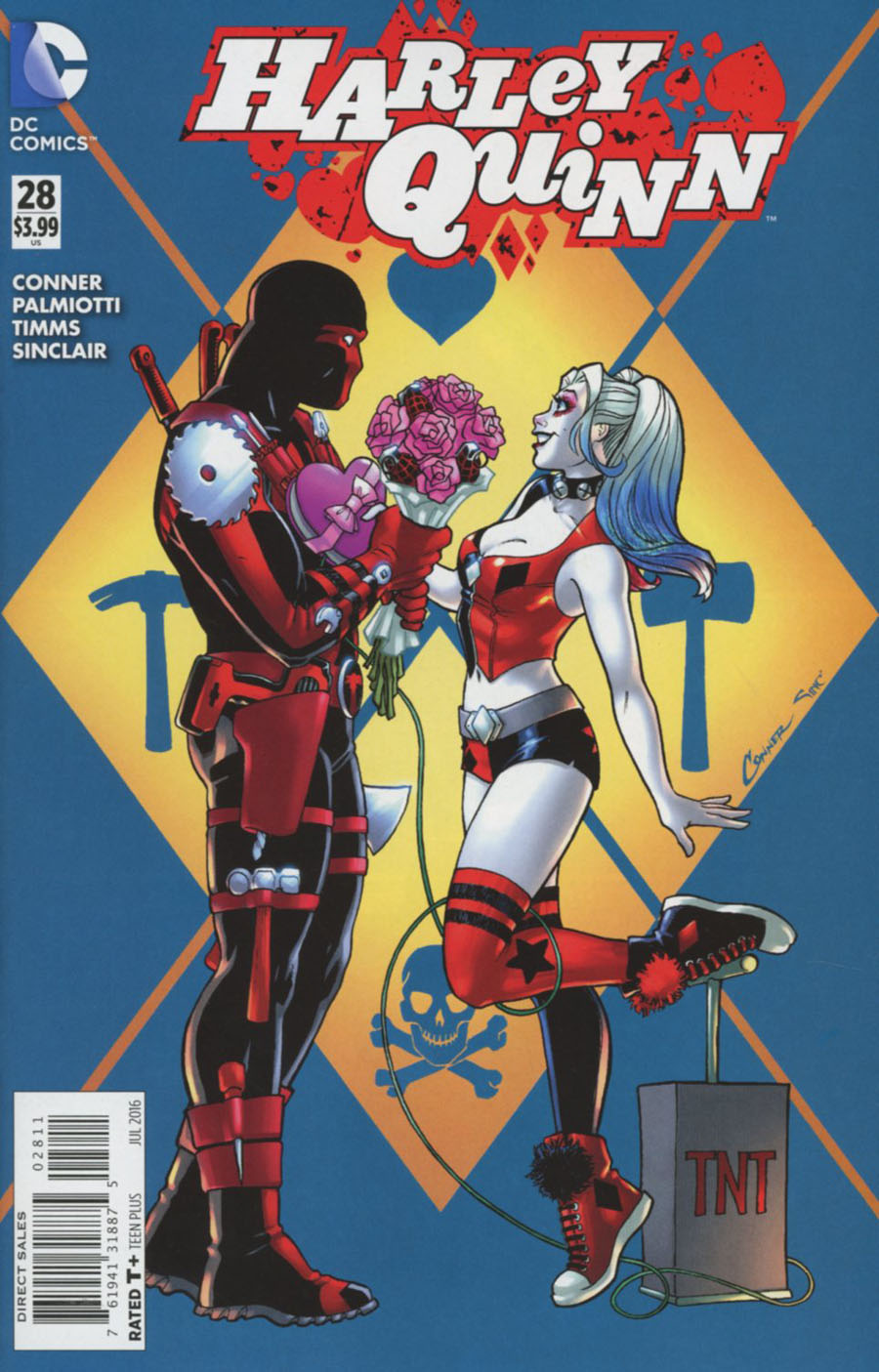 Harley Quinn Vol 2 #28 Cover A Regular Amanda Conner Cover