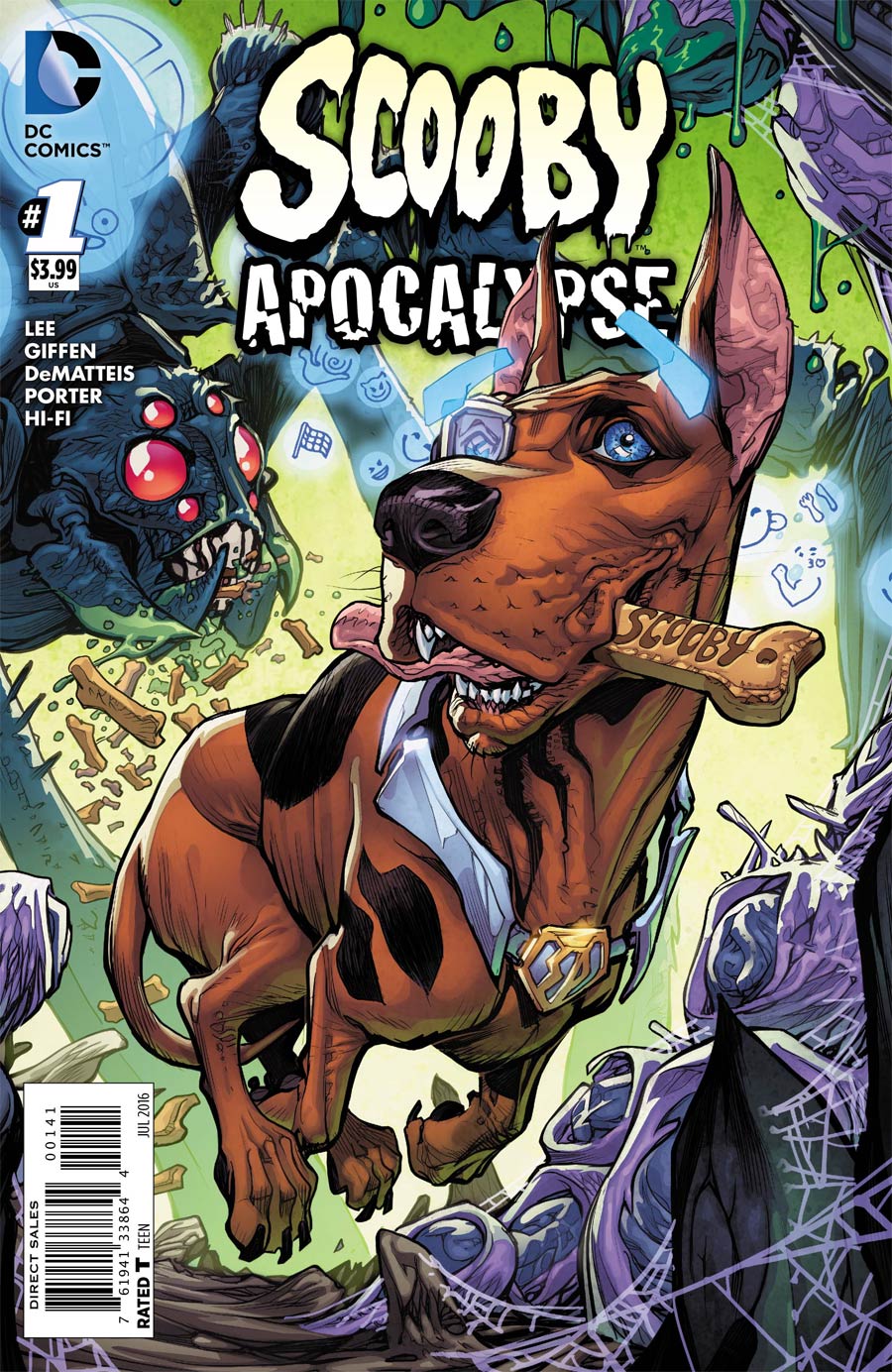 Scooby Apocalypse #1 Cover D Variant Howard Porter Scooby-Doo Cover