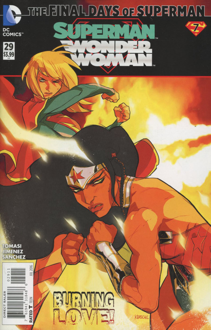 Superman Wonder Woman #29 (Super League Part 7)