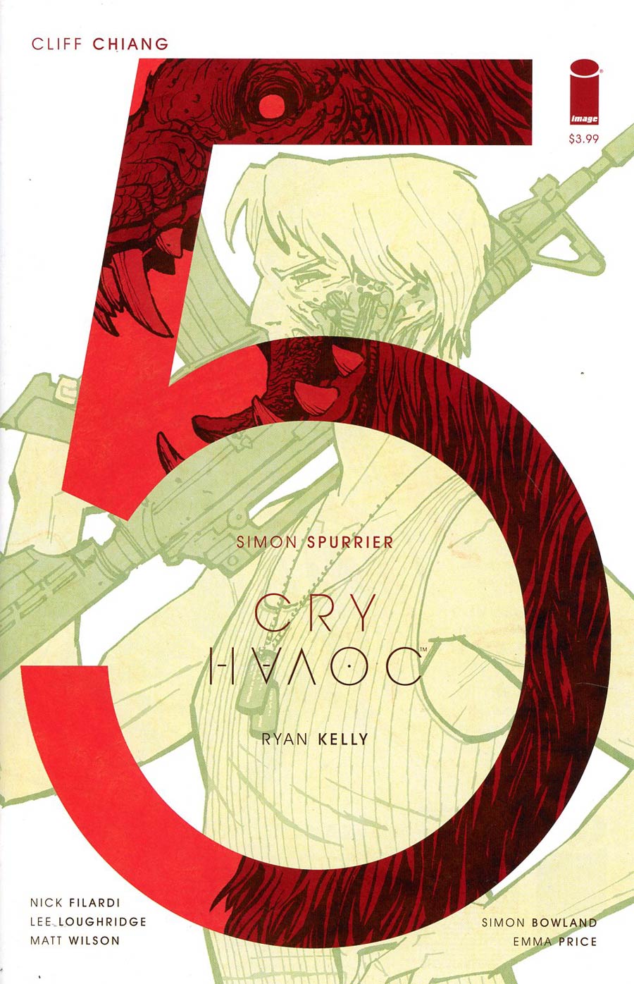 Cry Havoc #5 Cover B Cliff Chiang