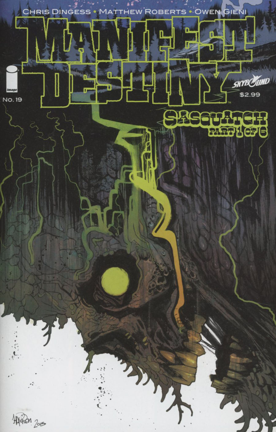 Manifest Destiny #19 Cover B James Harren