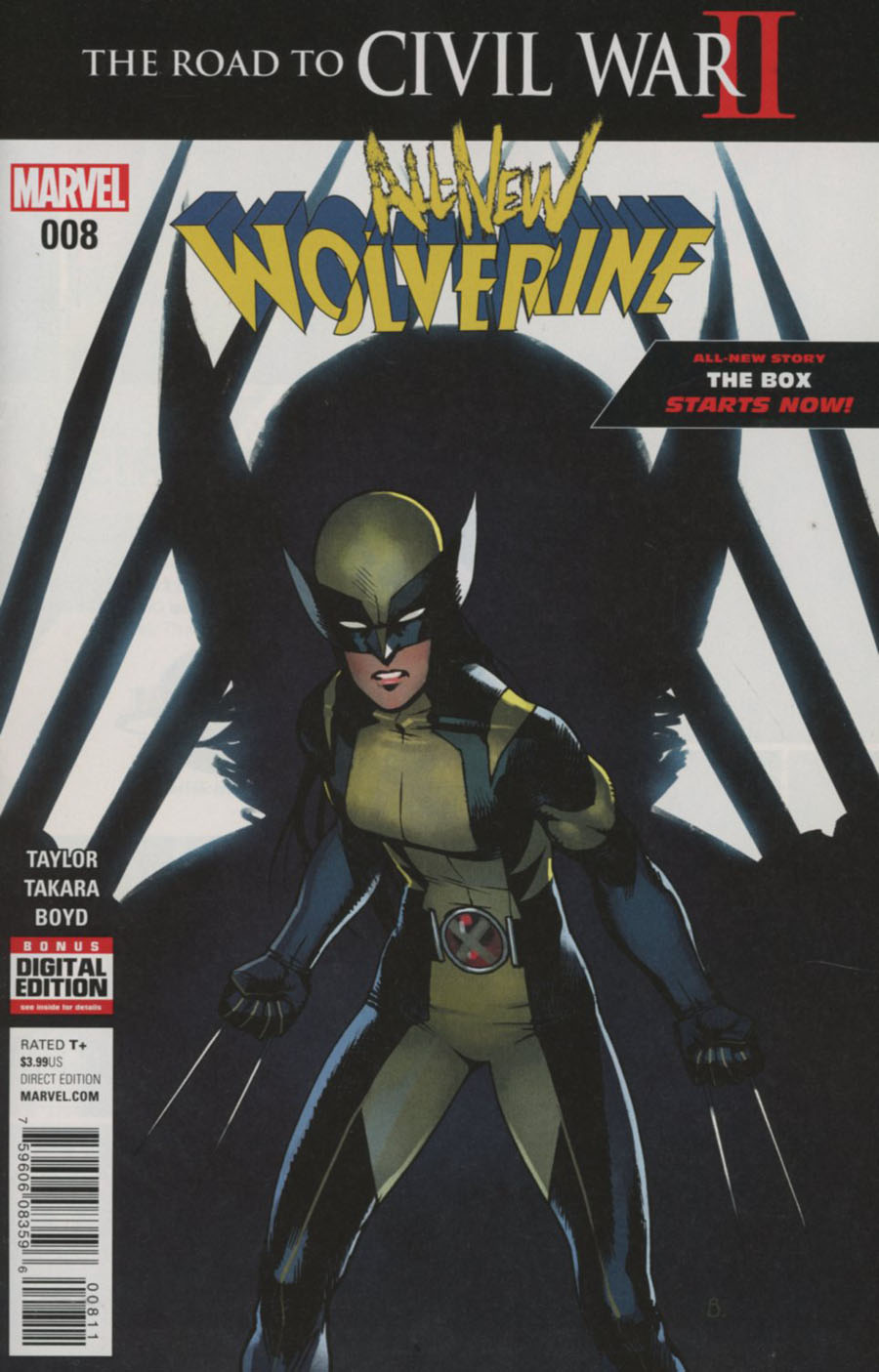 All-New Wolverine #8 (Road To Civil War II Tie-In)