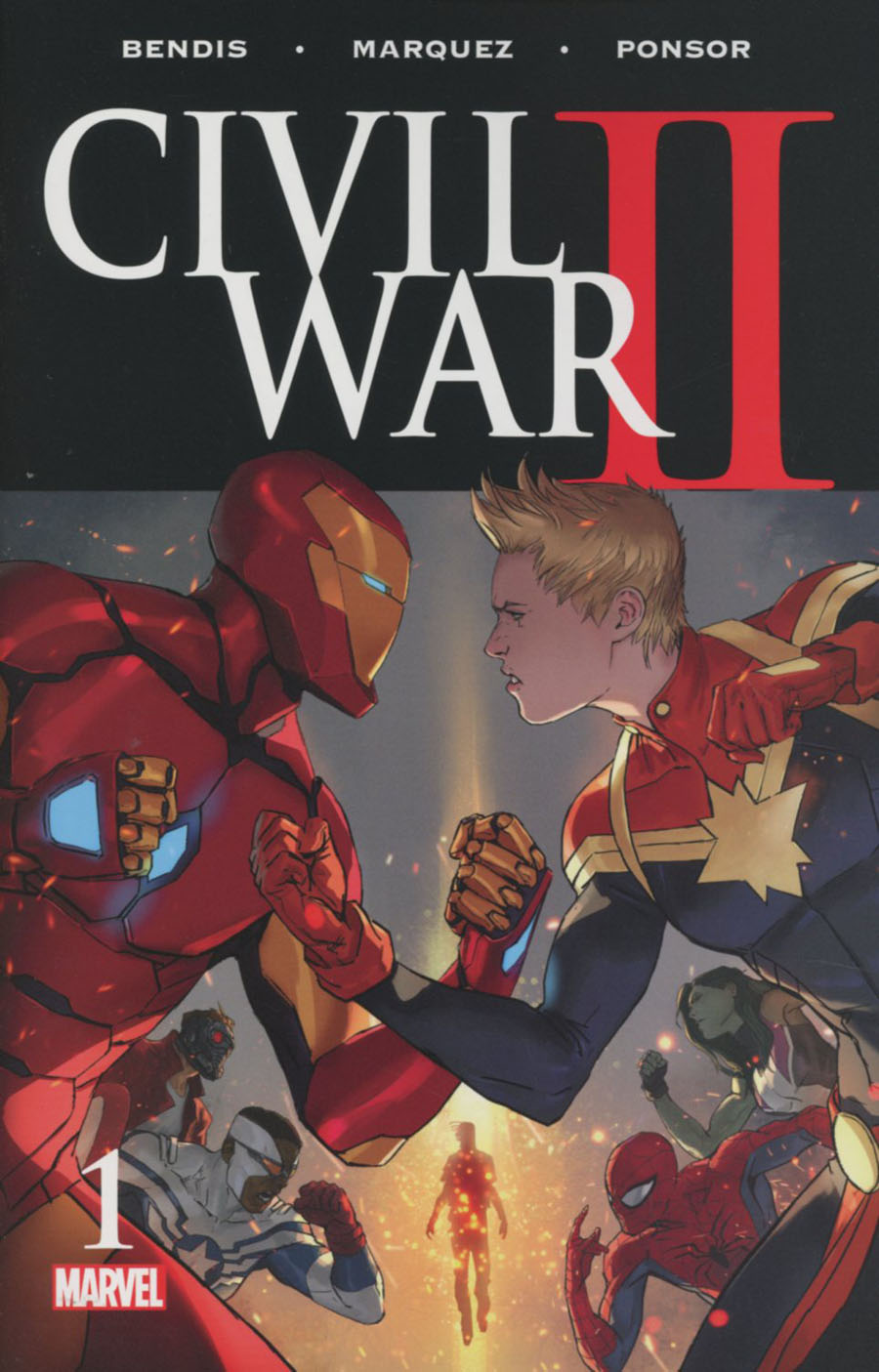 Civil War II #1 Cover A 1st Ptg Regular Marko Djurdjevic Cover