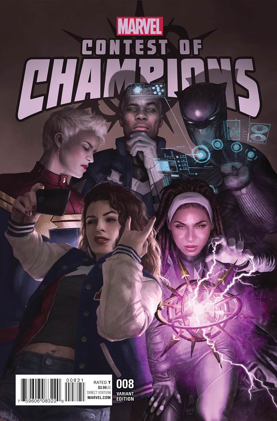 Contest Of Champions Vol 3 #8 Cover B Variant Cover