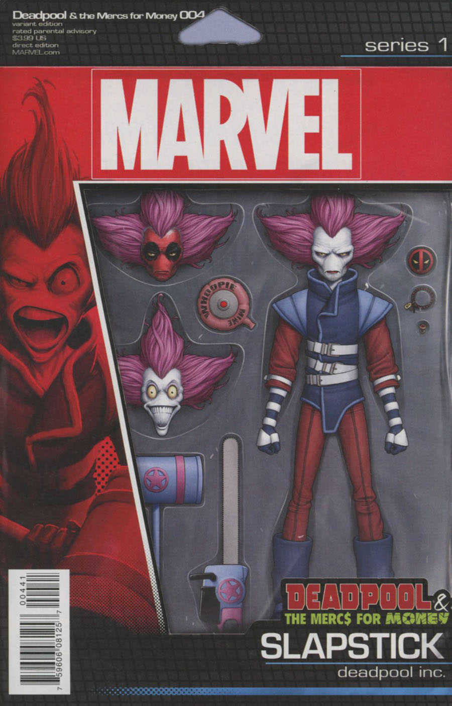 Deadpool And The Mercs For Money #4 Cover C Variant John Tyler Christopher Action Figure Cover