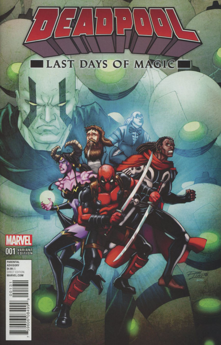 Deadpool Last Days Of Magic #1 Cover C Variant Ron Lim Cover