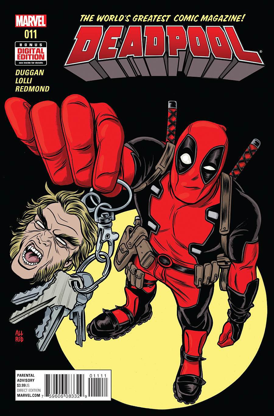 Deadpool Vol 5 #11 Cover A Regular Michael Allred Cover