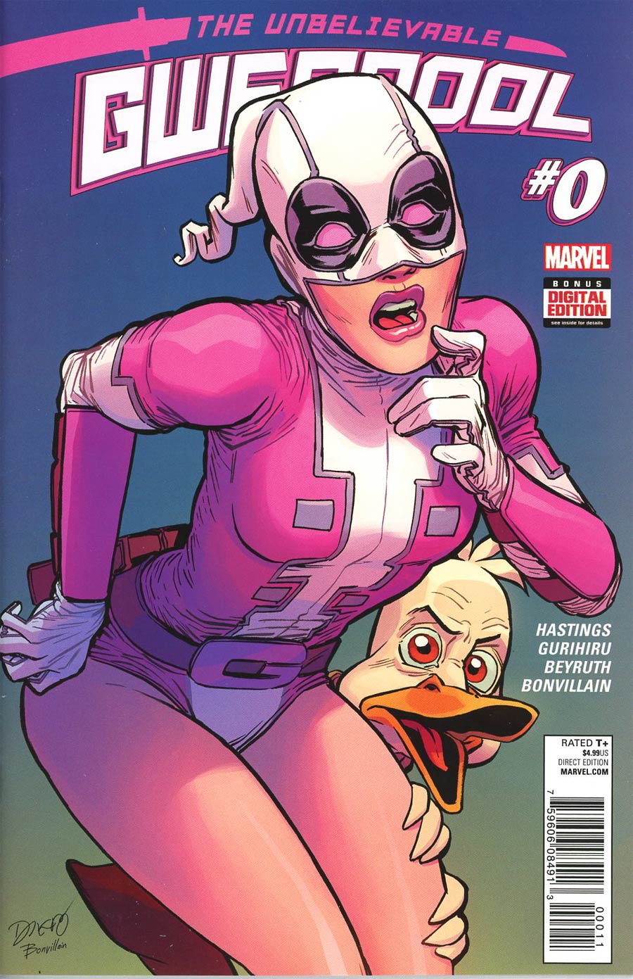 Gwenpool #0 Cover A 1st Ptg Regular Danilo Beyruth Cover