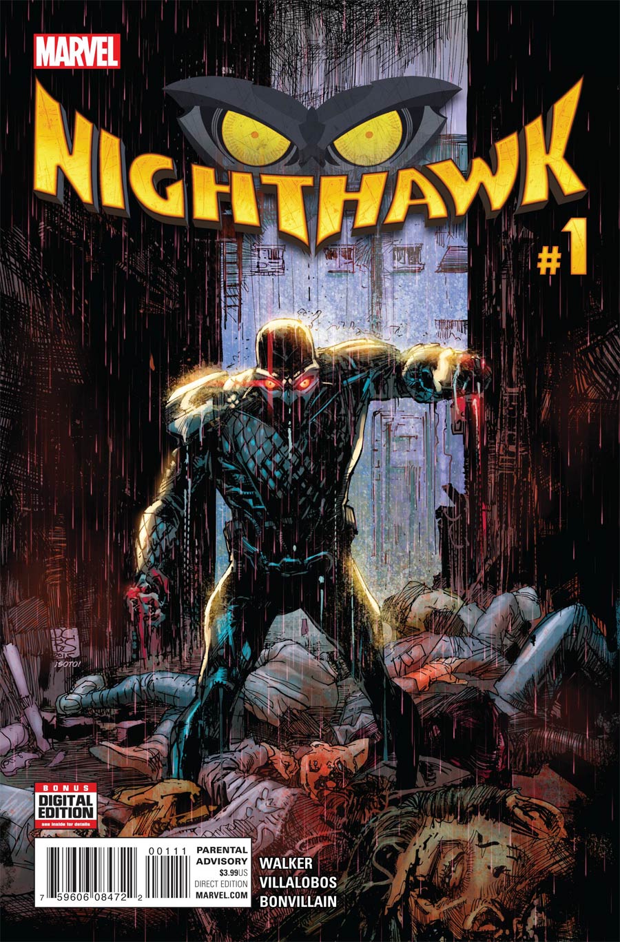 Nighthawk Vol 2 #1 Cover A Regular Denys Cowan & Bill Sienkiewicz Cover