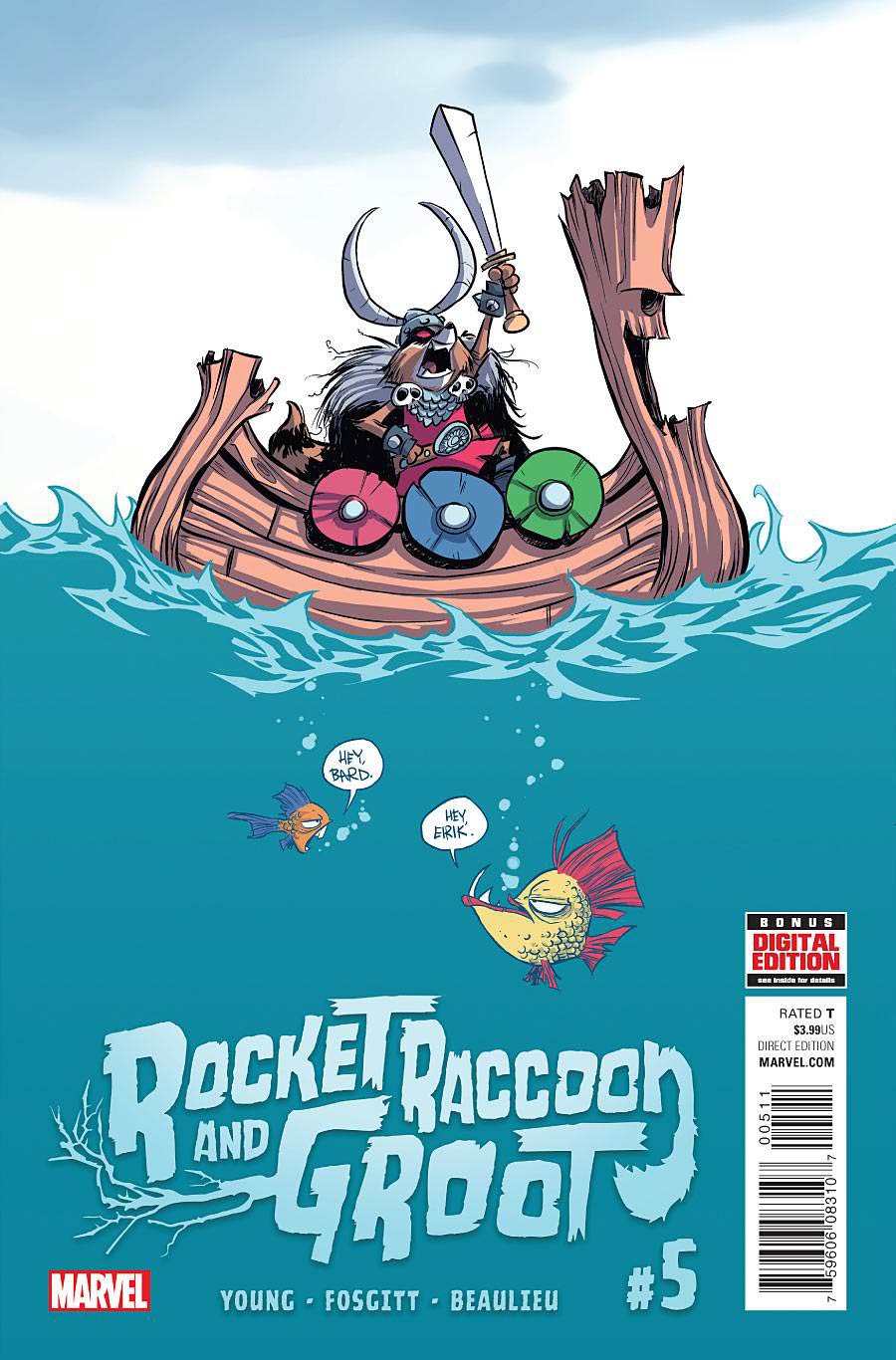 Rocket Raccoon And Groot #5