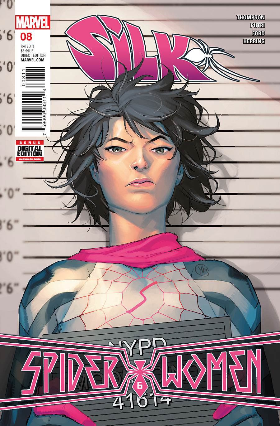 Silk Vol 2 #8 Cover A Regular Yasmine Putri Cover (Spider-Women Part 6)