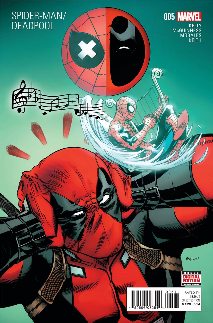 Spider-Man Deadpool #5 Cover A 1st Ptg Ed McGuinness Cover
