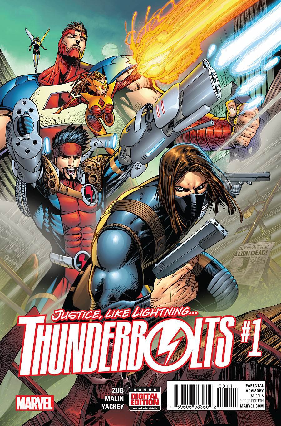 Thunderbolts Vol 3 #1 Cover A Regular Jon Malin Cover