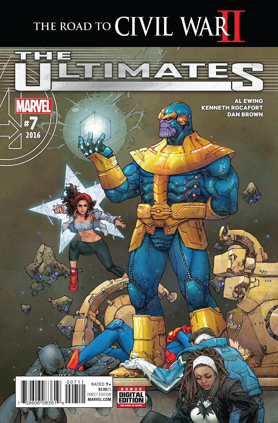 Ultimates Vol 4 #7 (Road To Civil War II Tie-In)