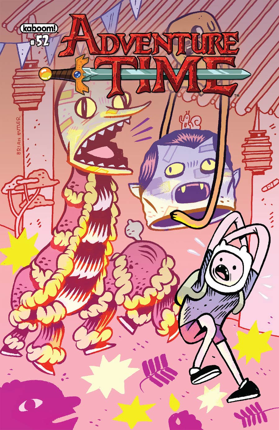 Adventure Time #52 Cover B Variant Brian Butler Subscription Cover