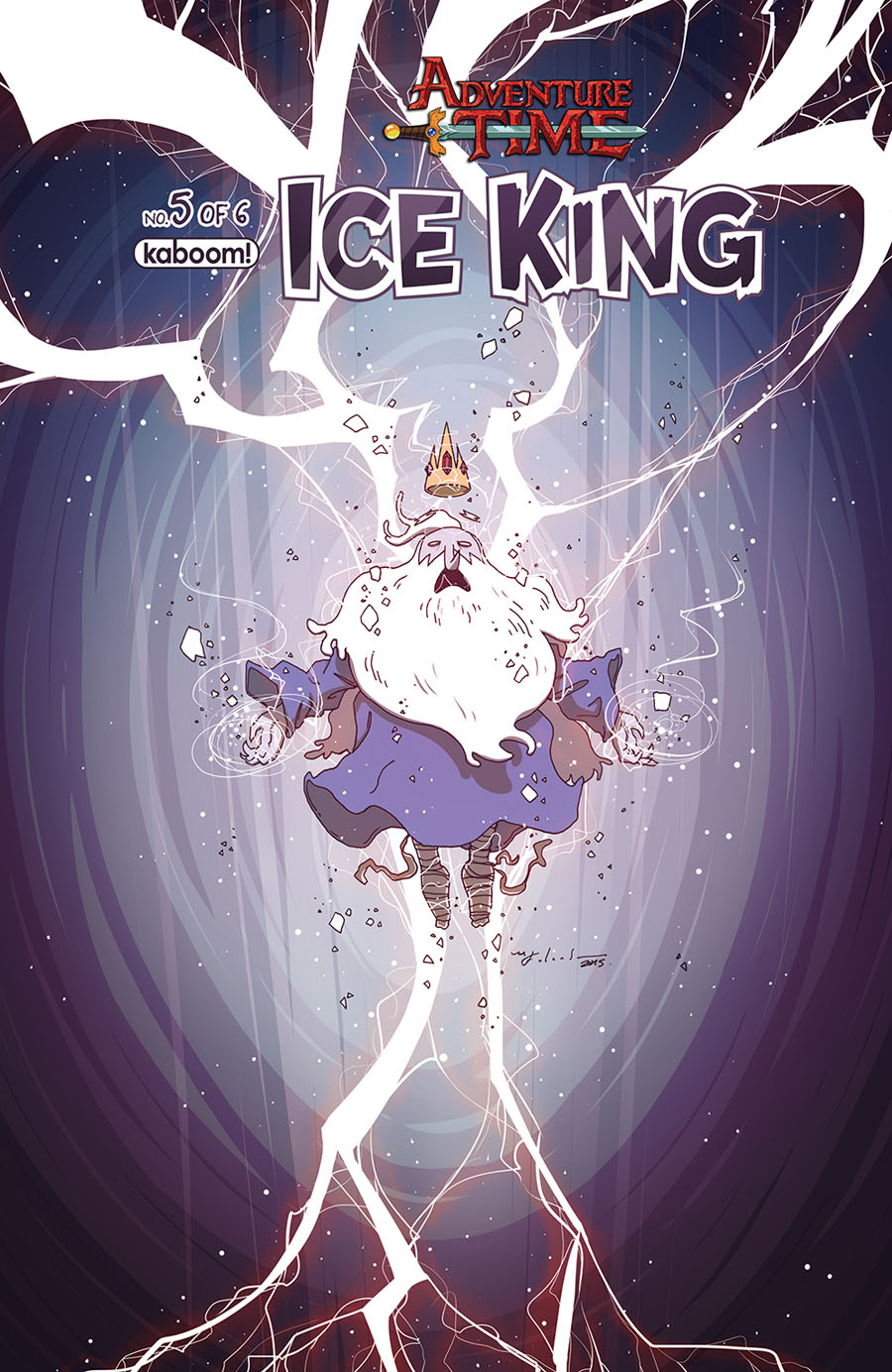 Adventure Time Ice King #5 Cover B Variant Michel Falardeau Subscription Cover
