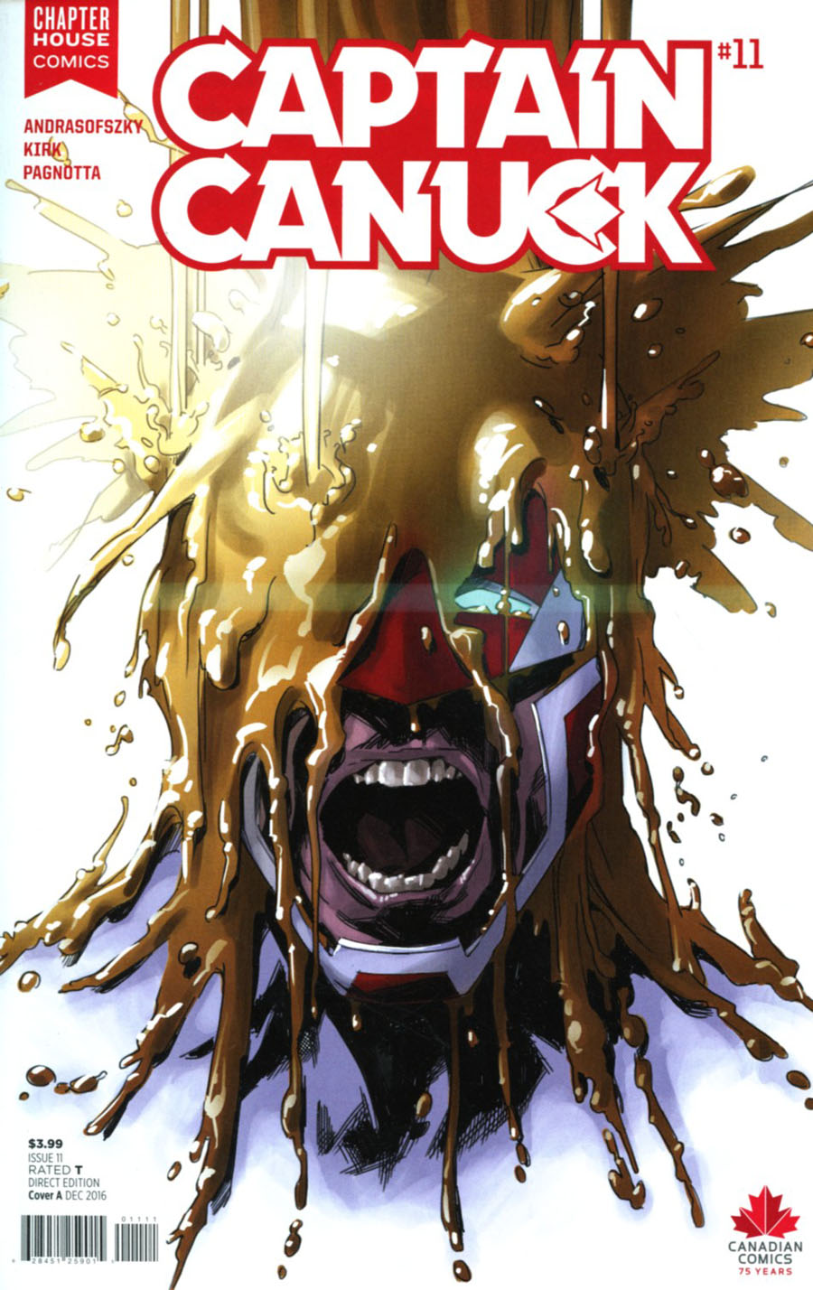 Captain Canuck Vol 2 #11 Cover A Regular Kalman Andrasofszky Cover