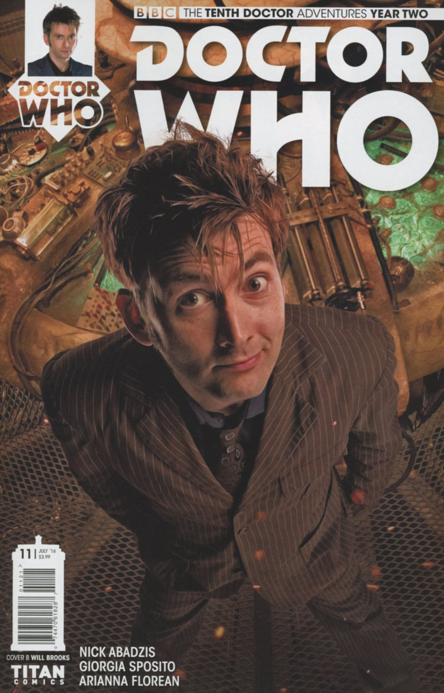 Doctor Who 10th Doctor Year Two #11 Cover B Variant Photo Cover