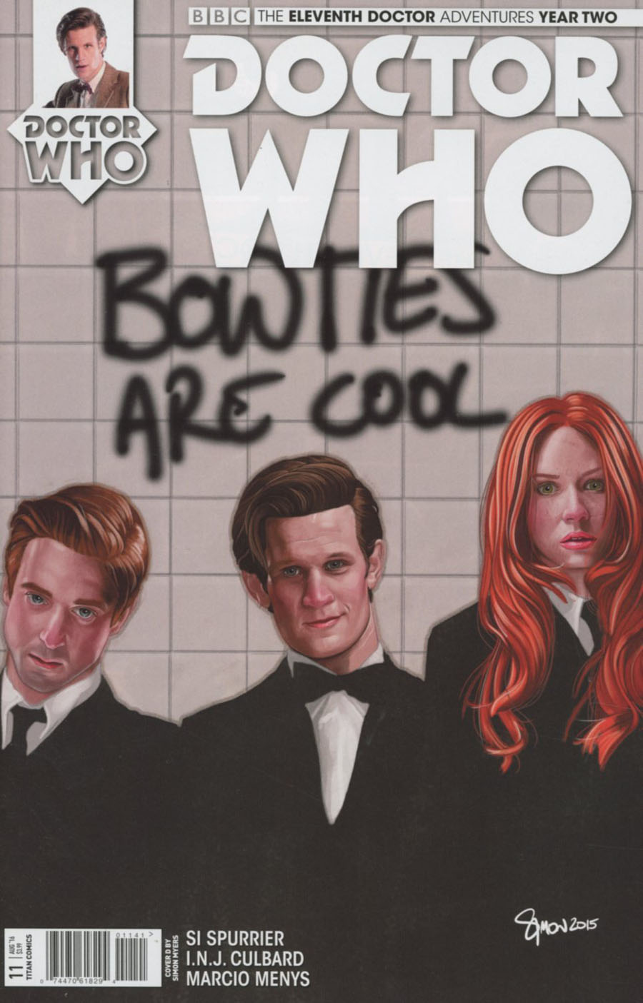 Doctor Who 11th Doctor Year Two #11 Cover D Variant Simon Myers Cover