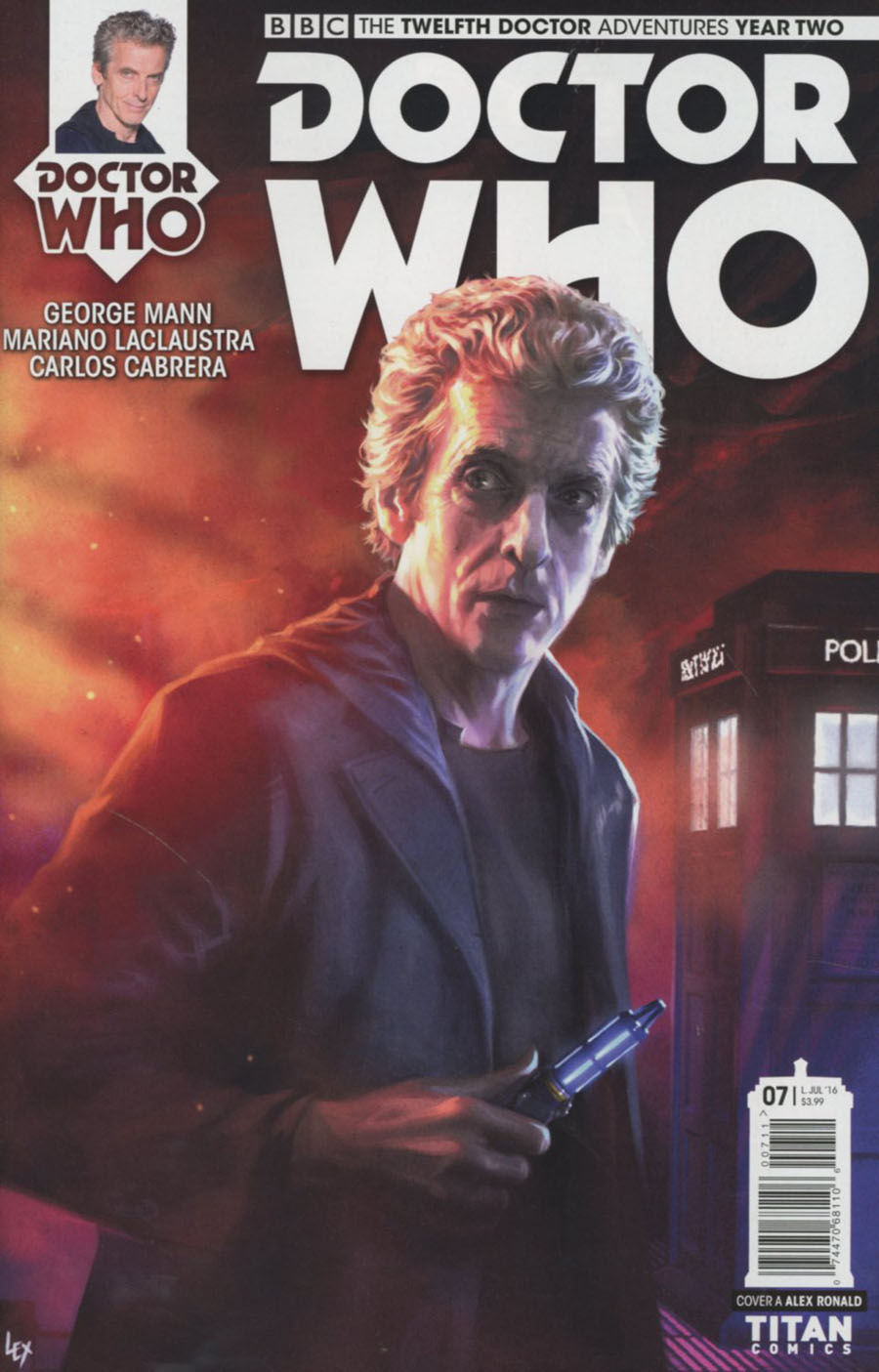 Doctor Who 12th Doctor Year Two #7 Cover A Regular Alex Ronald Cover