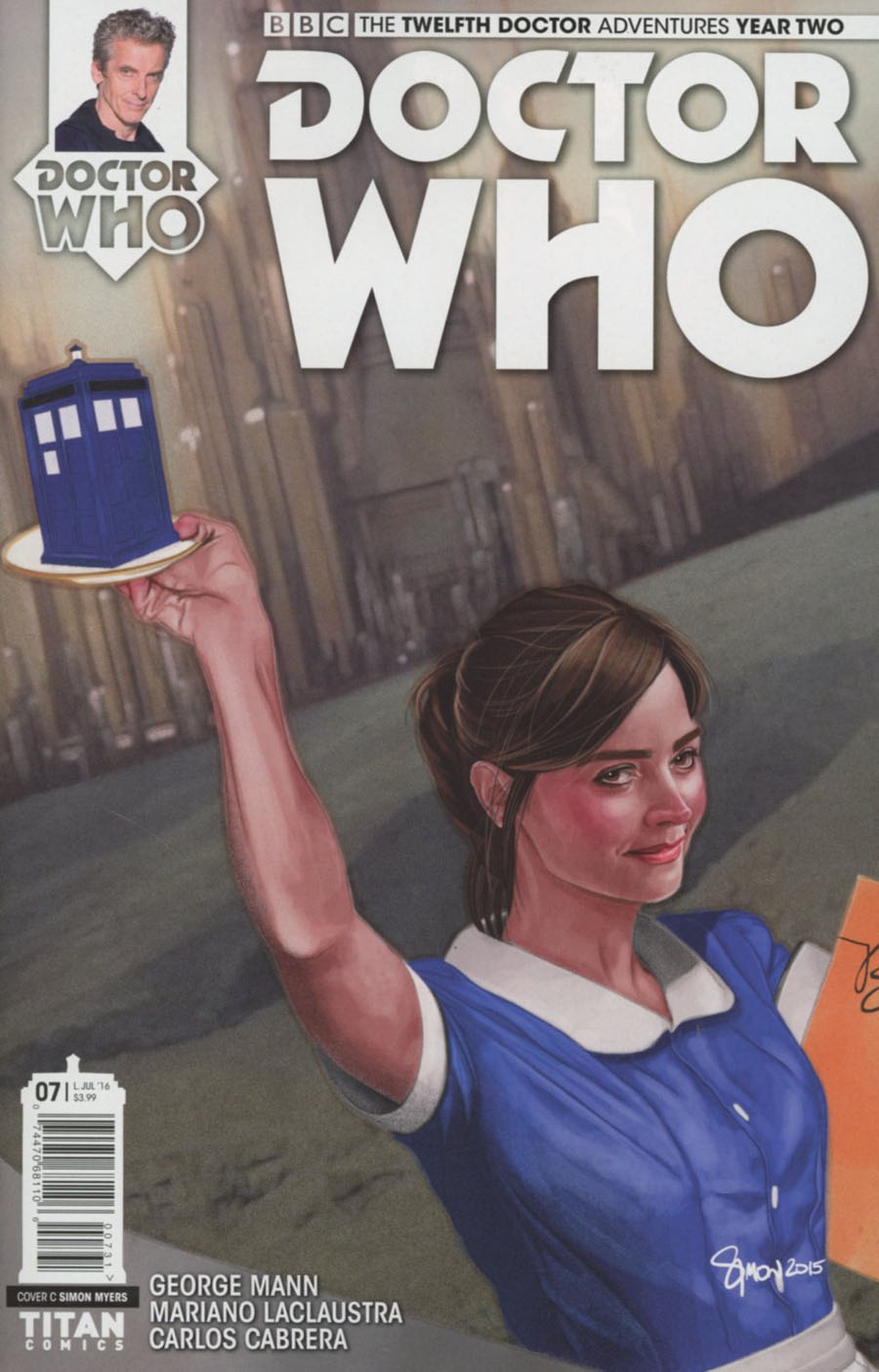 Doctor Who 12th Doctor Year Two #7 Cover C Variant Simon Myers Cover