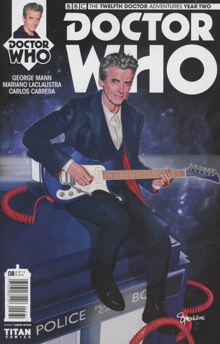 Doctor Who 12th Doctor Year Two #8 Cover C Variant Simon Myers Cover
