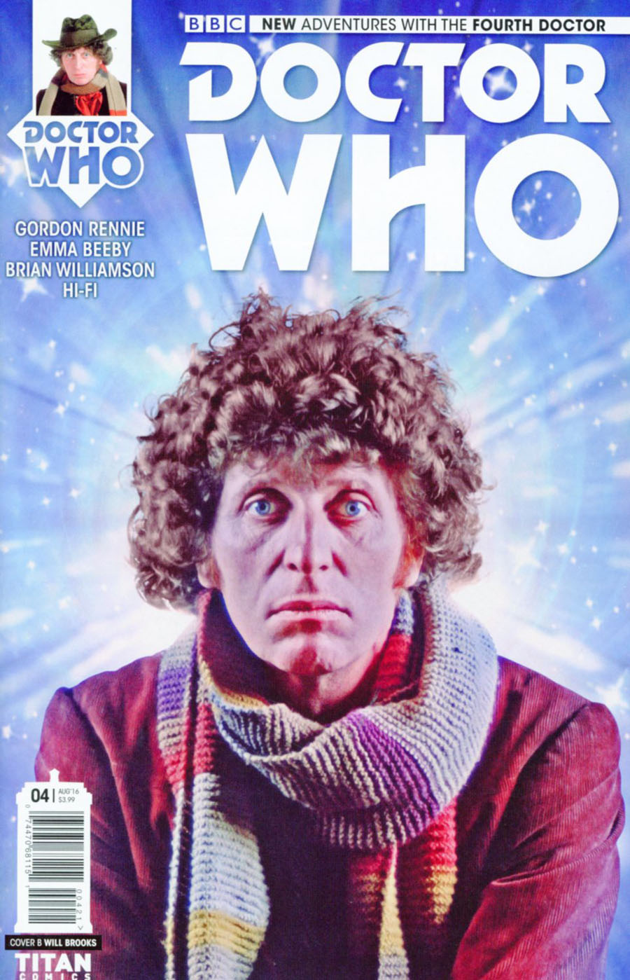 Doctor Who 4th Doctor #4 Cover B Variant Photo Cover