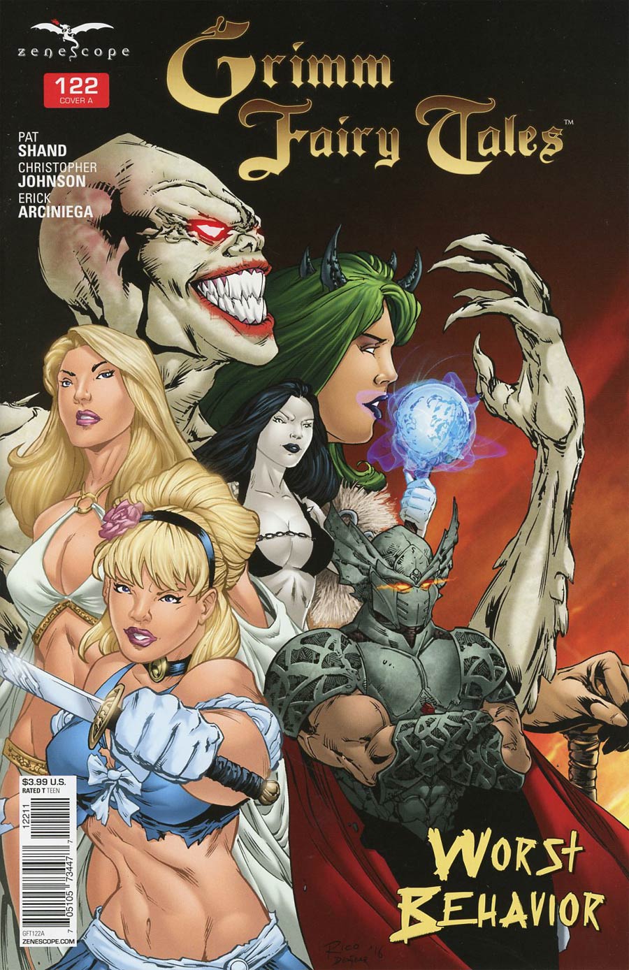 Grimm Fairy Tales #122 Cover A Ian Richardson