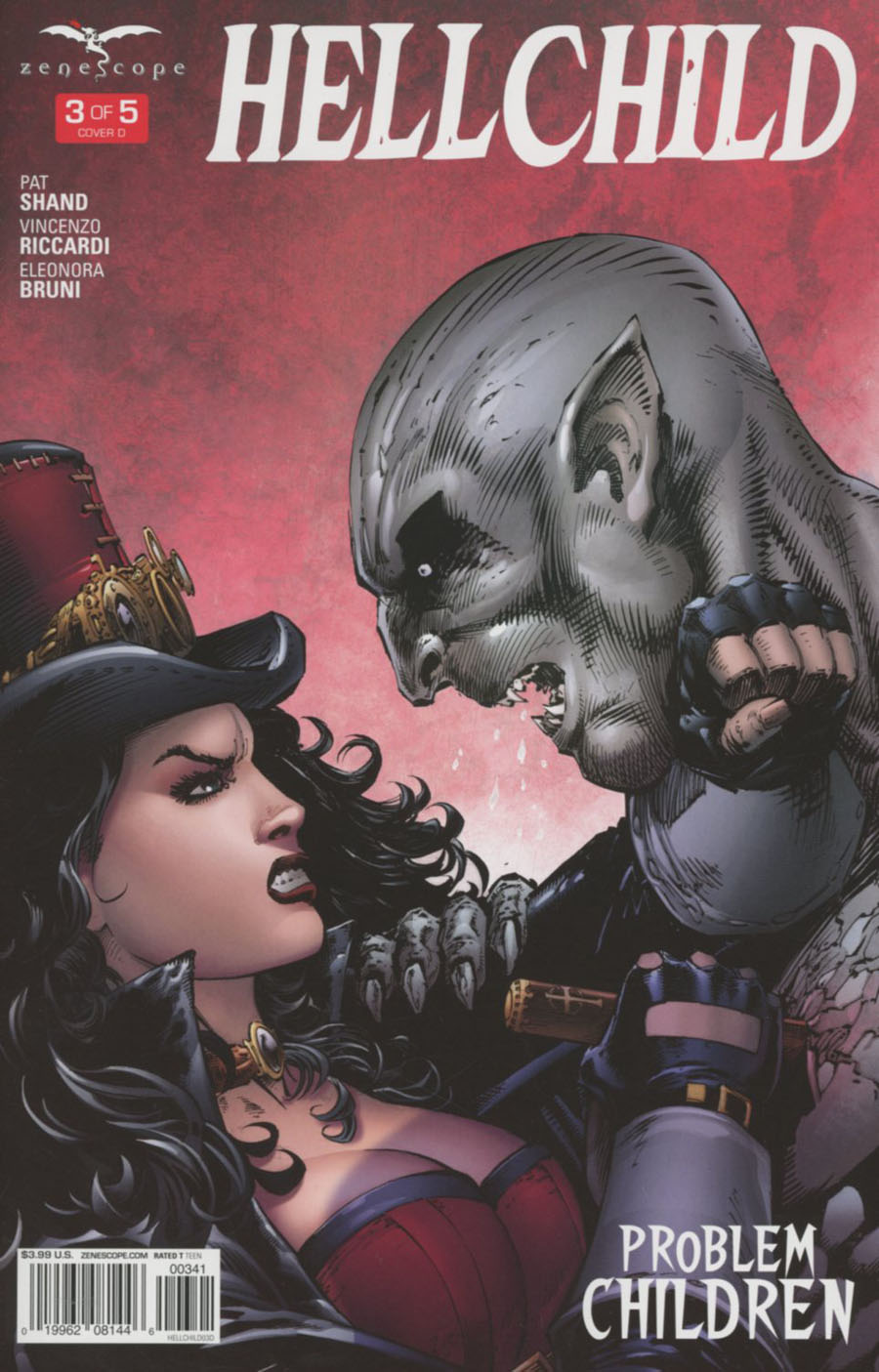 Grimm Fairy Tales Presents Hellchild #3 Cover D Jason Metcalf