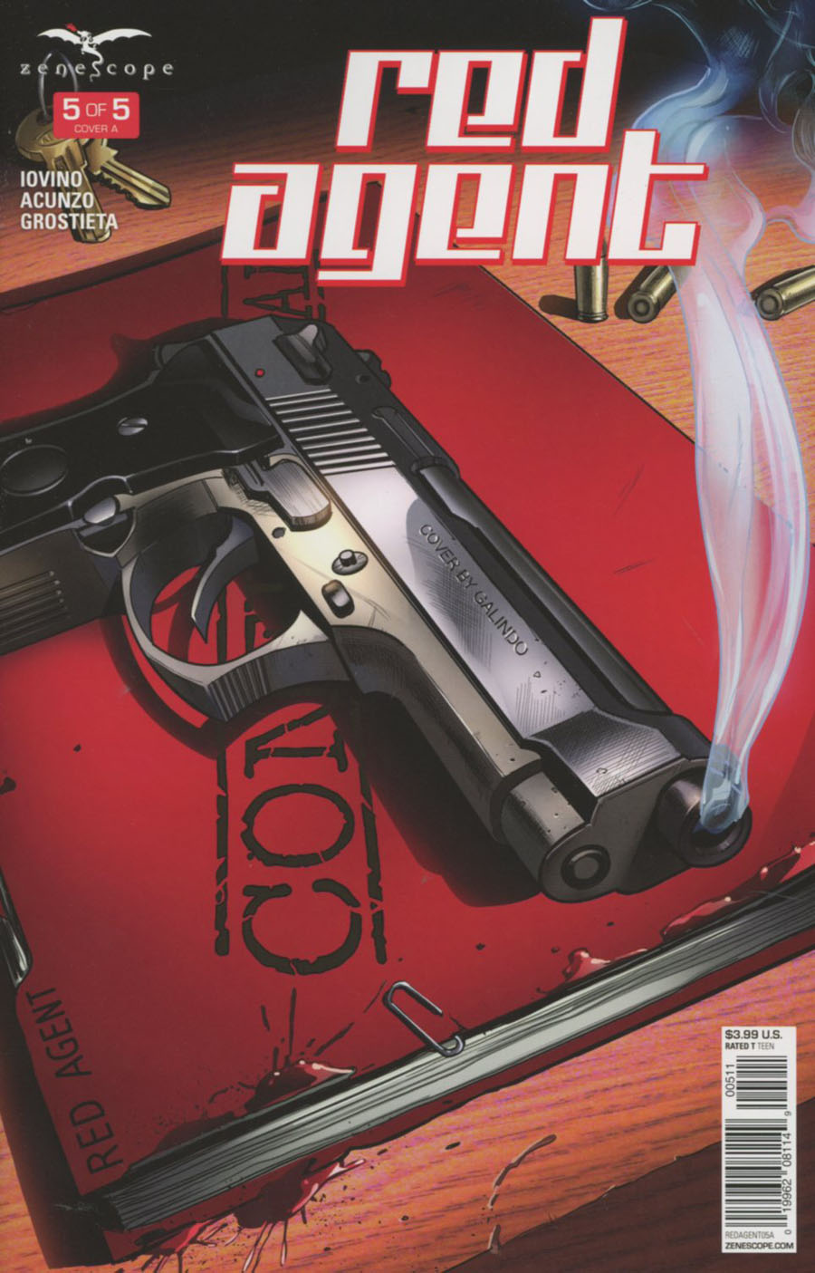 Grimm Fairy Tales Presents Red Agent #5 Cover A Diego Galindo