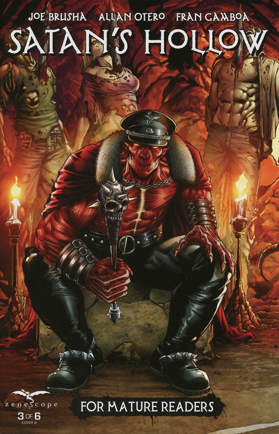 Grimm Fairy Tales Presents Satans Hollow #3 Cover B Anthony Spay Connecting