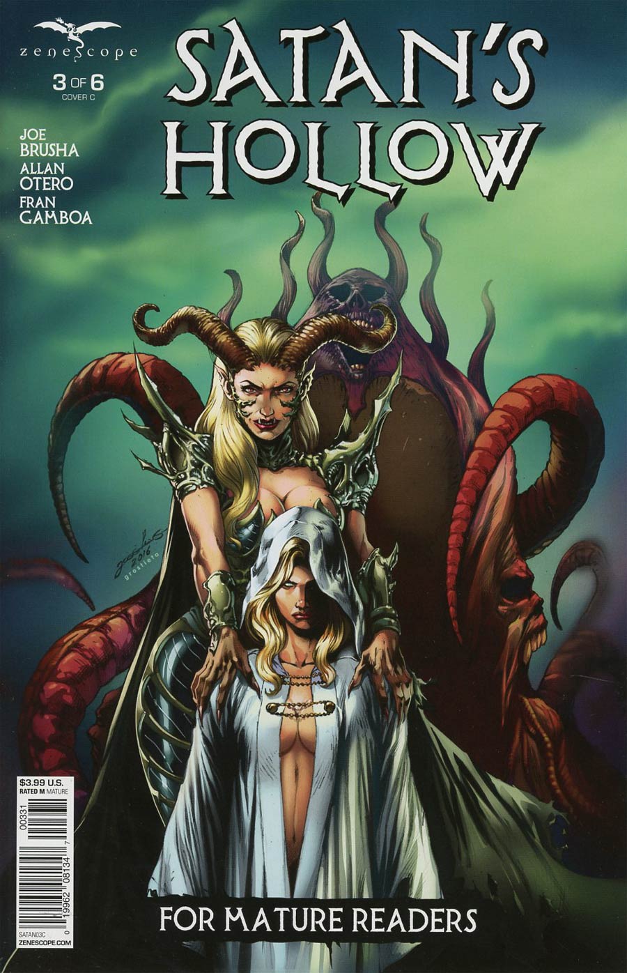 Grimm Fairy Tales Presents Satans Hollow #3 Cover C Jose Luis