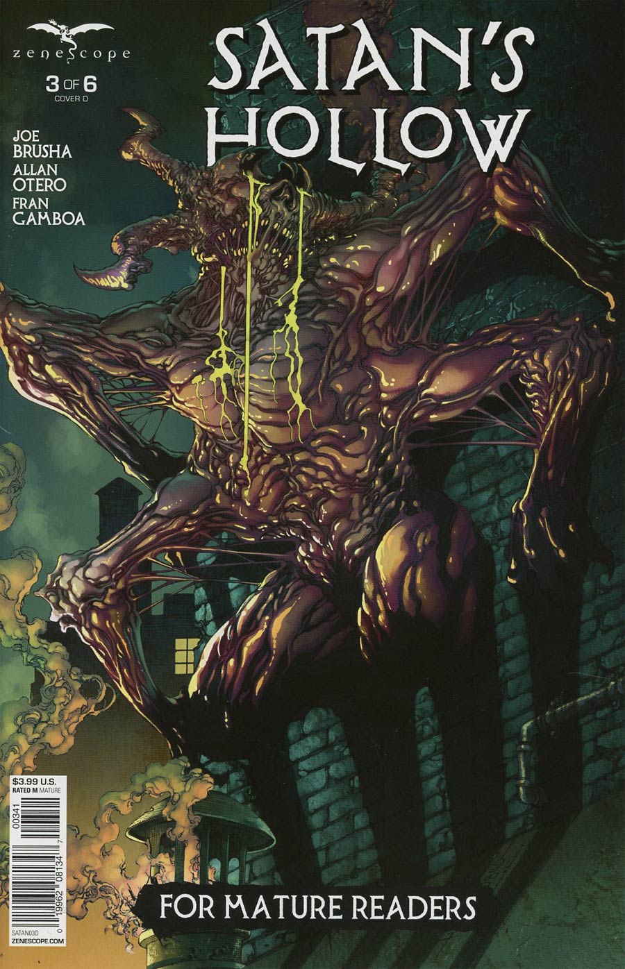 Grimm Fairy Tales Presents Satans Hollow #3 Cover D Harvey Tolibao