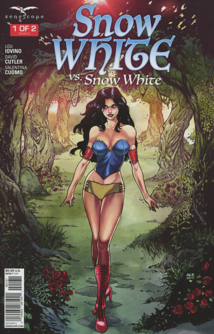 Grimm Fairy Tales Presents Snow White vs Snow White #1 Cover C Ace Cotinuado