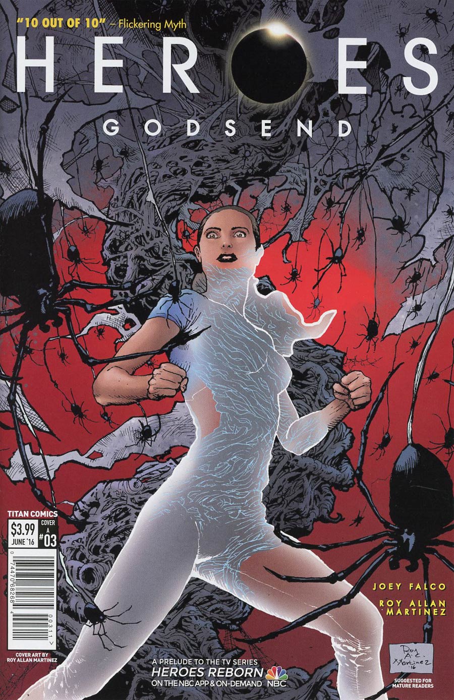 Heroes Godsend #3 Cover A Regular Roy Allan Martinez Cover